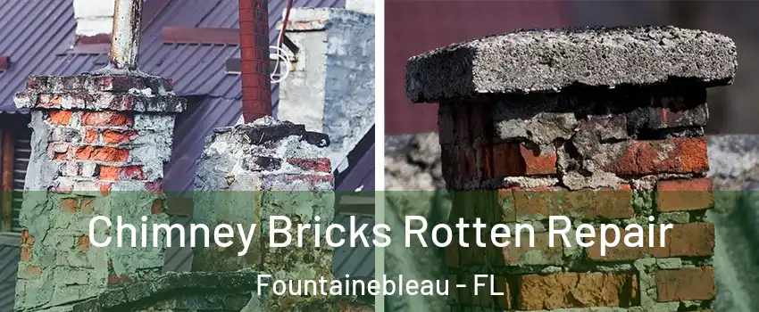  Chimney Bricks Rotten Repair Fountainebleau - FL