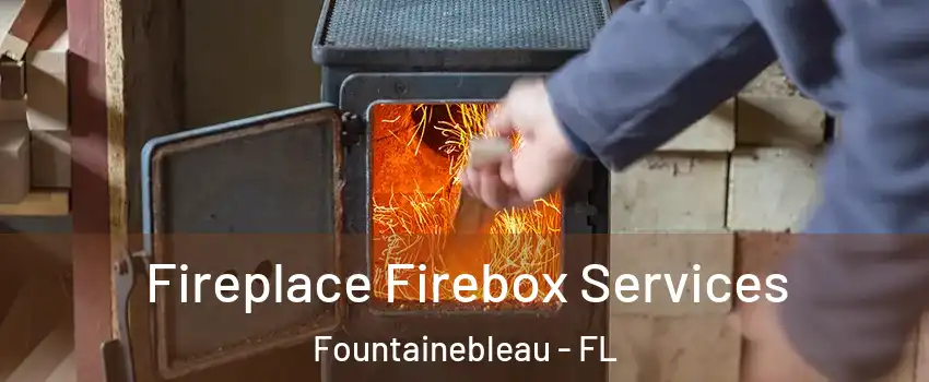  Fireplace Firebox Services Fountainebleau - FL