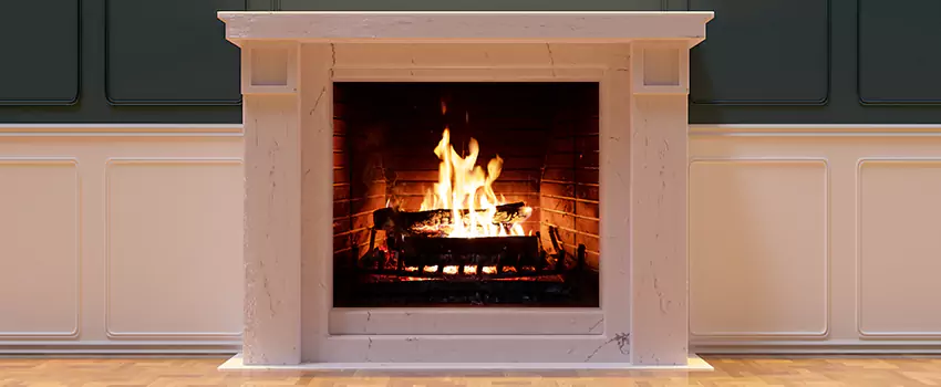 Decorative Electric Fireplace Installation in Fountainebleau, Florida