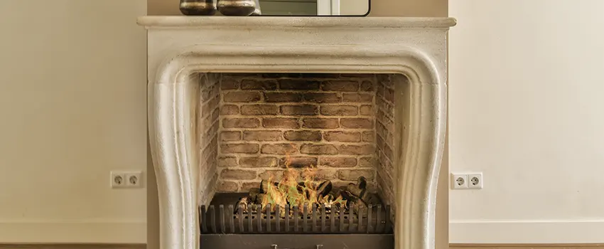 Vintage-style Fireplace Redesign in Fountainebleau, Florida