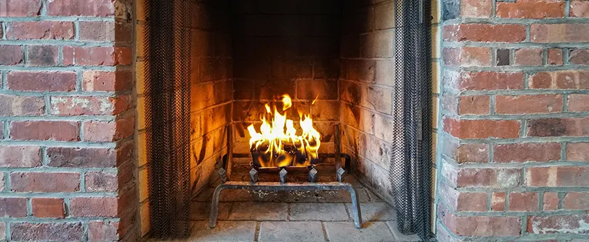 Repairing Damaged Fireplace Tiles in Fountainebleau, Florida
