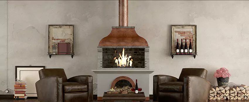 Thelin Hearth Products Providence Pellet Insert Fireplace Installation in Fountainebleau, FL