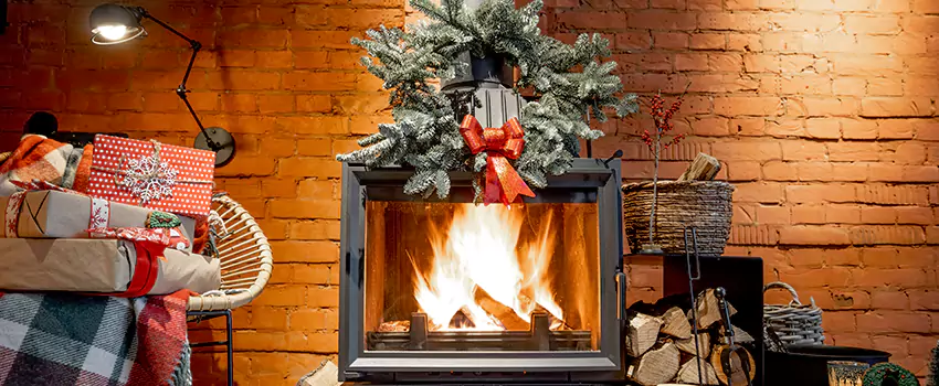 Travis Industries Linear Gas Fireplace Installation in Fountainebleau, Florida