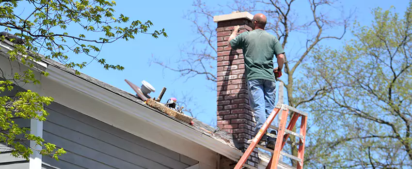 Vinyl and PVC Chimney Flashing Installation in Fountainebleau, FL