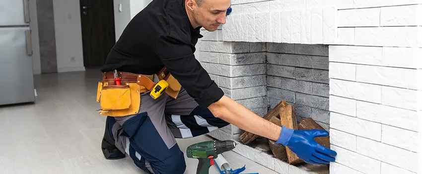 Fireplace Damaged Damper Frame Repair Services in Fountainebleau, Florida