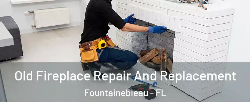  Old Fireplace Repair And Replacement Fountainebleau - FL